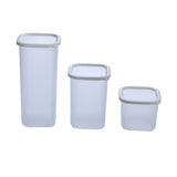 Multipurpose Storage Cannister Set of 6- White