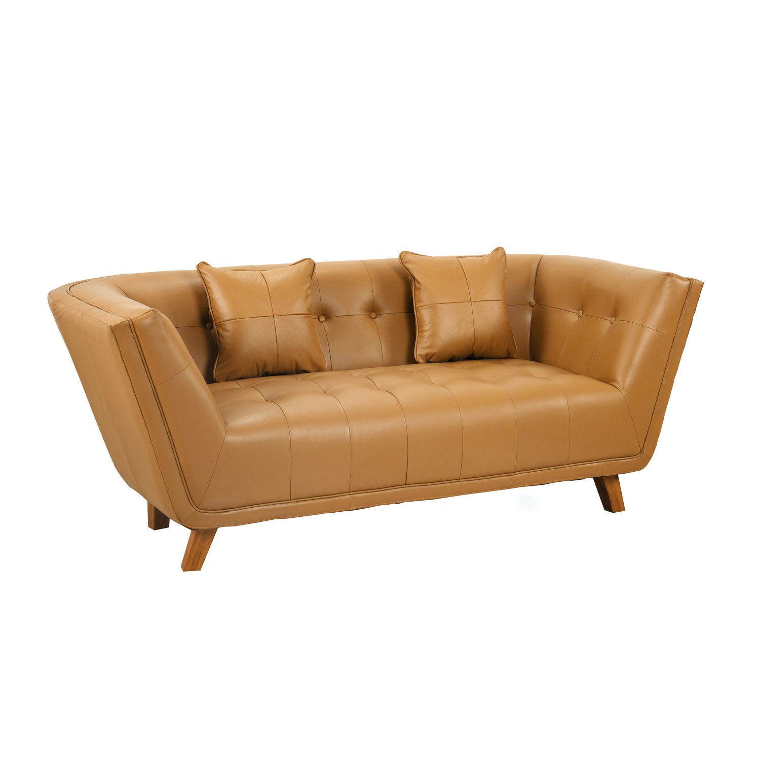 Tuscany 2 Seater Sofa (Mustard)