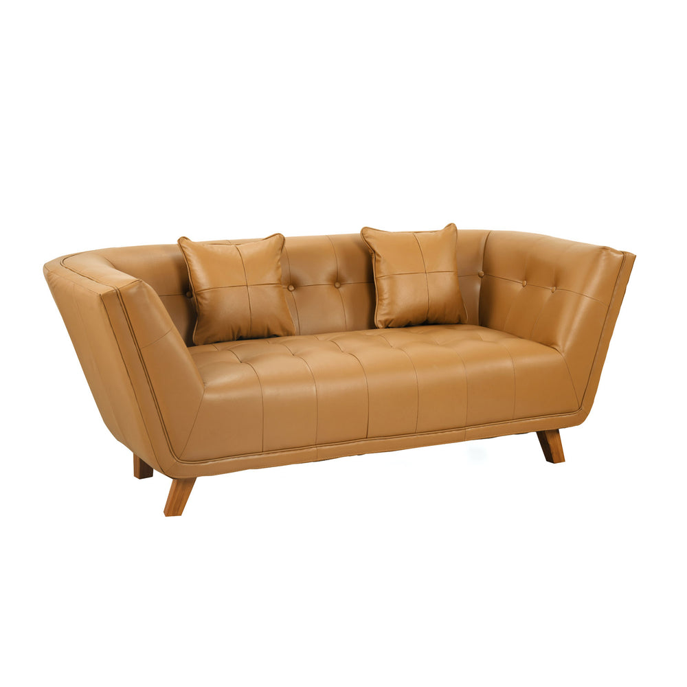 Tuscany 2 Seater Sofa (Mustard)