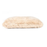 Faux Fur Decorative Filled Cushion- Beige