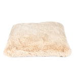 Faux Fur Decorative Filled Cushion- Beige