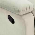 Derik 2 Seater Manual Recliner Sofa- Beige