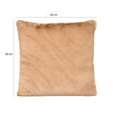 Filled Polyester Cushion- Brown