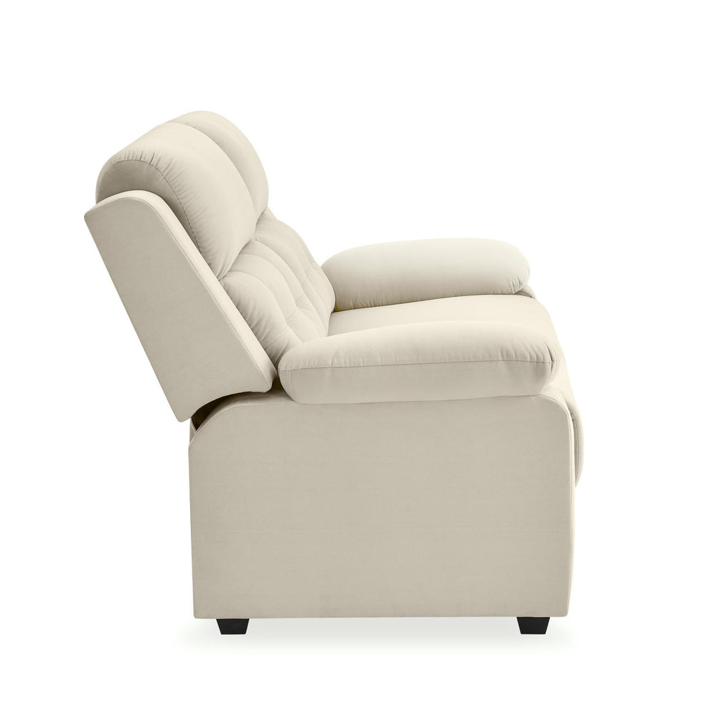 Derik 2 Seater Fabric Sofa- Beige