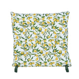 Lemon Lush Cotton Chair Pad- Multicolor