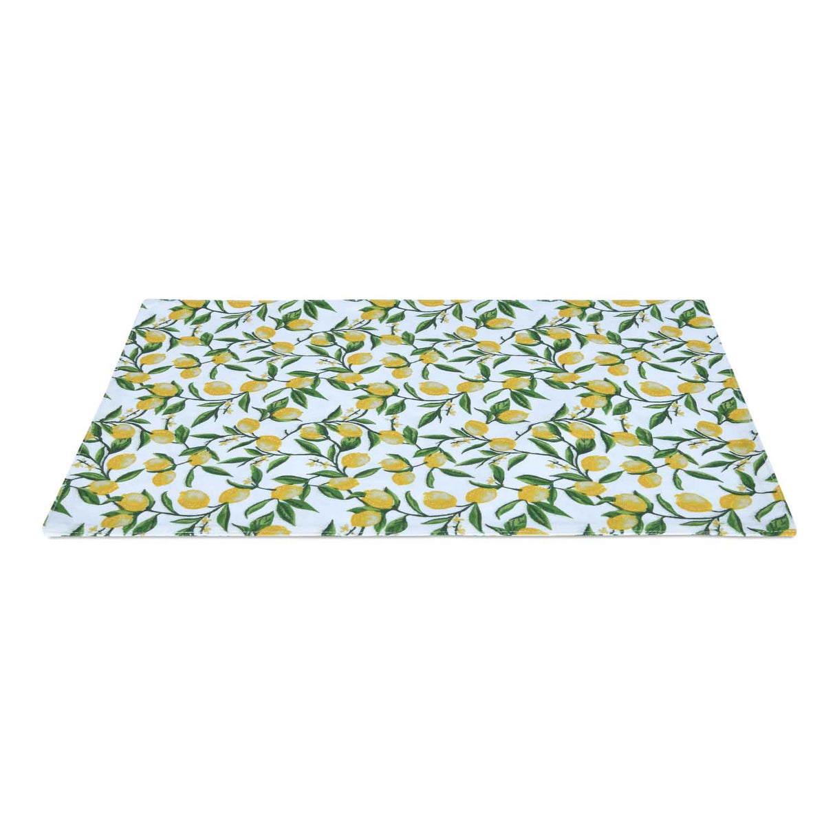Lemon Lush Cotton Placemat Set of 4- Multicolor