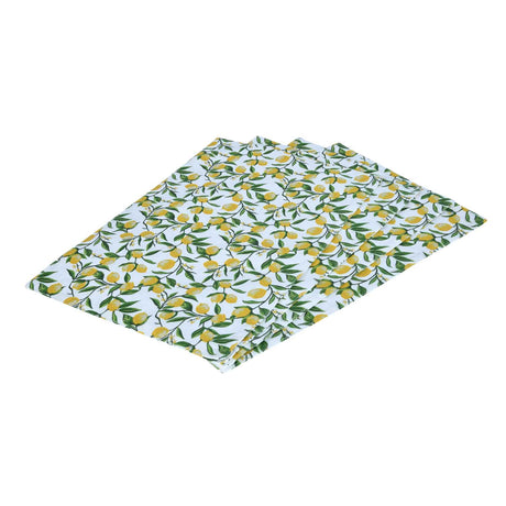 Lemon Lush Cotton Placemat Set - Multicolor (Set of 4)