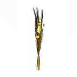 Peony Flower Dry Stick- Yellow