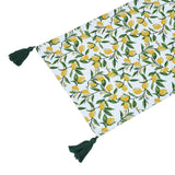 Lemon Lush Cotton Table Runner- Multicolor, 180 x 30 cm