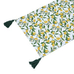 Lemon Lush Cotton Table Runner- Multicolor, 180 x 30 cm