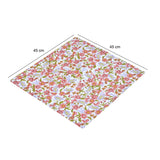 Floral Cotton Napkin Set of 4- Multicolor