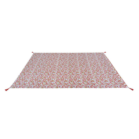 Floral Cotton 4 Seater Table Cover- Multicolor