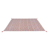Floral Cotton 6 Seater Table Cover- Multicolor