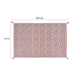 Floral Cotton 6 Seater Table Cover- Multicolor