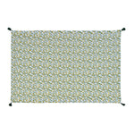Lemon Lush Cotton 6 Seater Table Cover- Multicolor