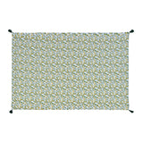 Lemon Lush Cotton 4 Seater Table Cover- Multicolor