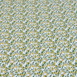 Lemon Lush Cotton 4 Seater Table Cover- Multicolor