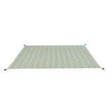 Lemon Lush Cotton 6 Seater Table Cover- Multicolor