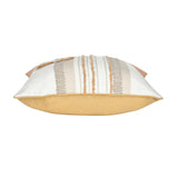 Tufting Arch Cotton Cushion Cover- Beige and Grey
