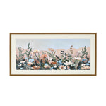 Floral Canvas Wall Painting (Multicolor)