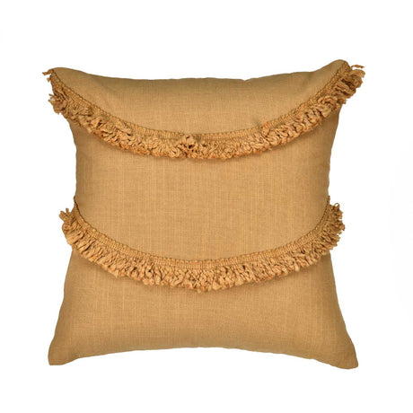 Boho Arch Cotton Cushion Cover- Brown