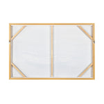 Beachside Boats Canvas Wall Painting (Multicolor)