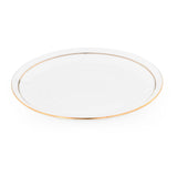Urmi Porcelain 20 Piece Dinner Set- White