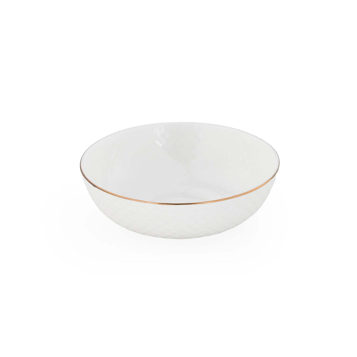 Ripple Porcelain 20 Piece Dinner Set- White