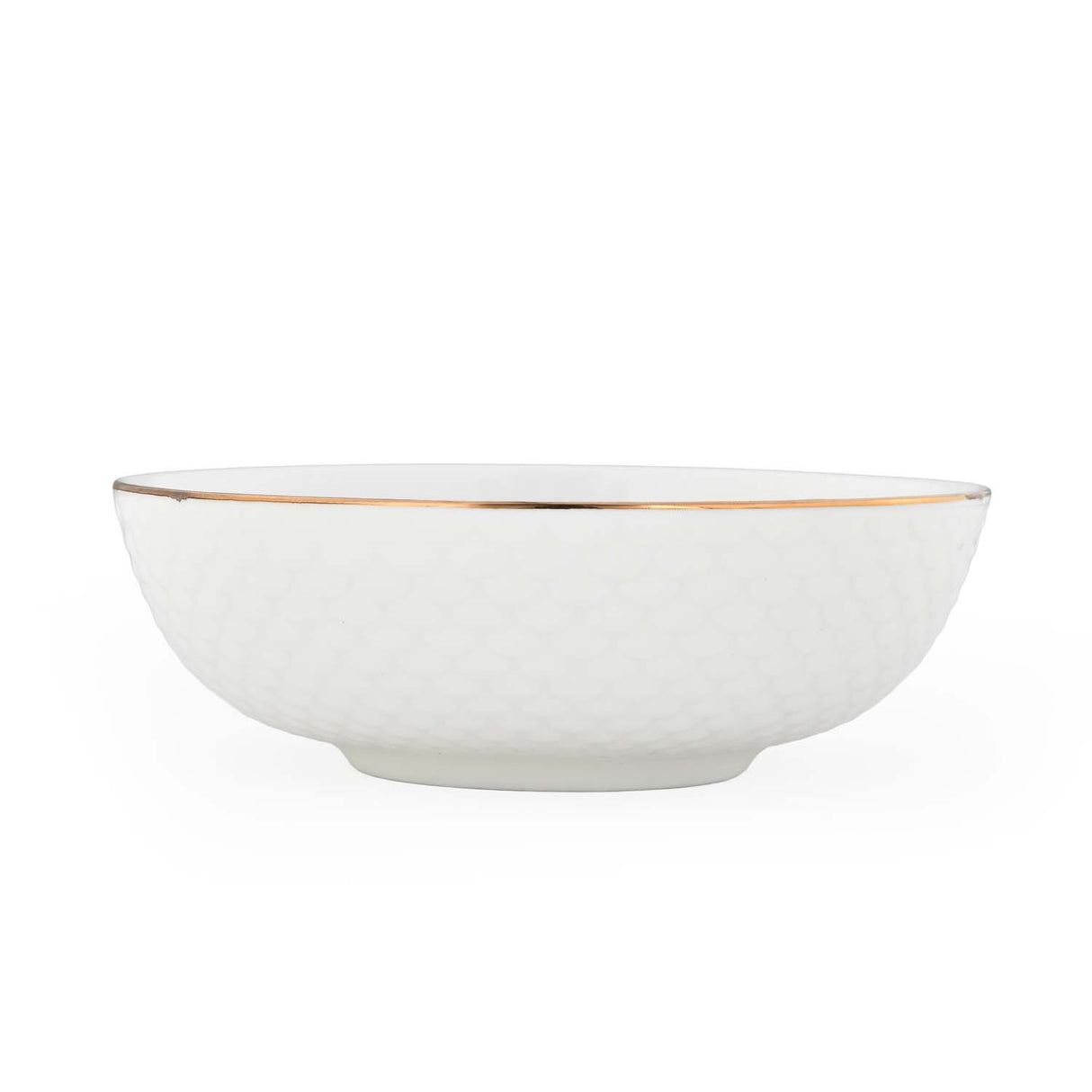 Ripple Porcelain 20 Piece Dinner Set- White