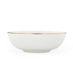 Ripple Porcelain 20 Piece Dinner Set- White