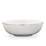 Ripple Porcelain 20 Piece Dinner Set- White