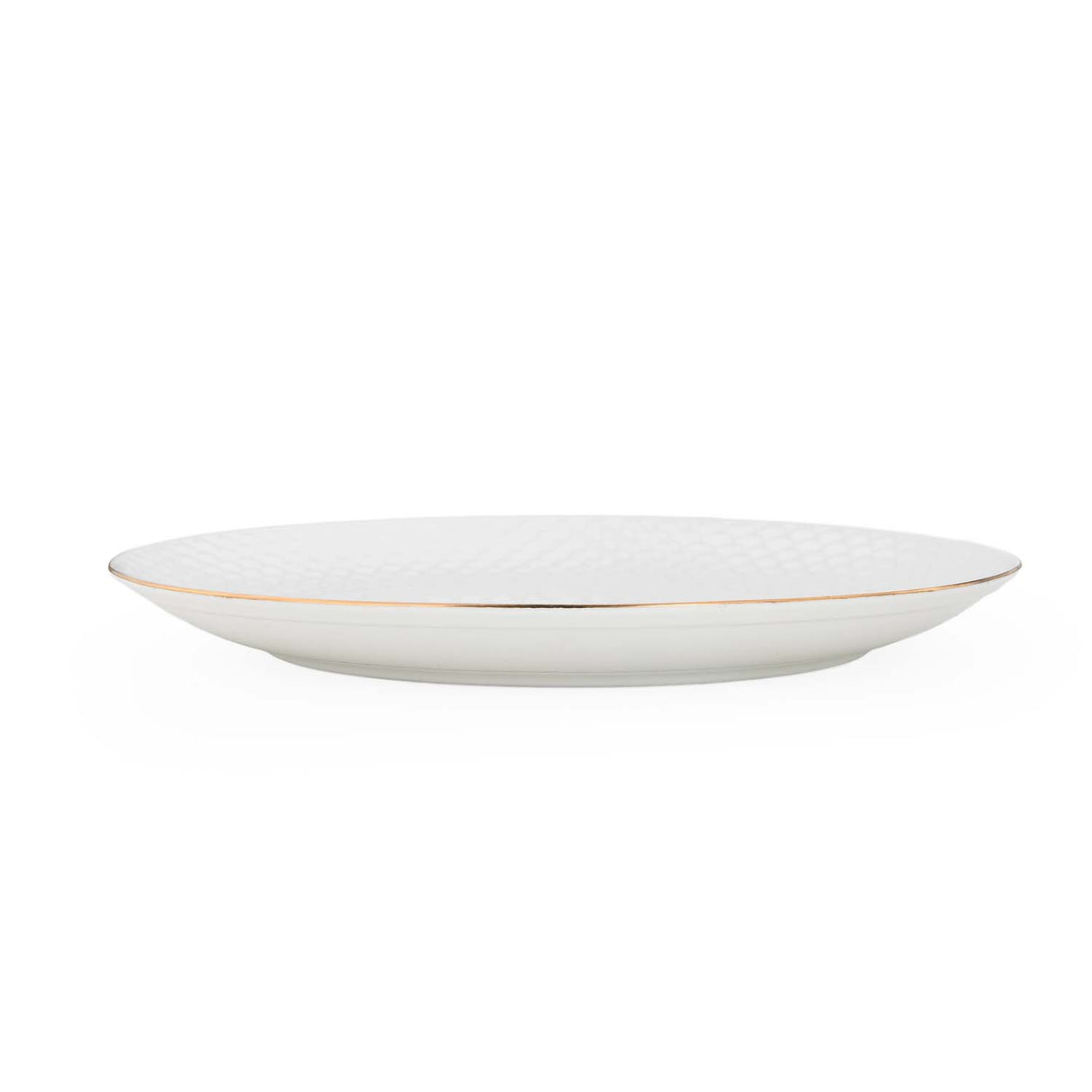 Ripple Porcelain 20 Piece Dinner Set- White