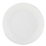Ripple Porcelain 20 Piece Dinner Set- White