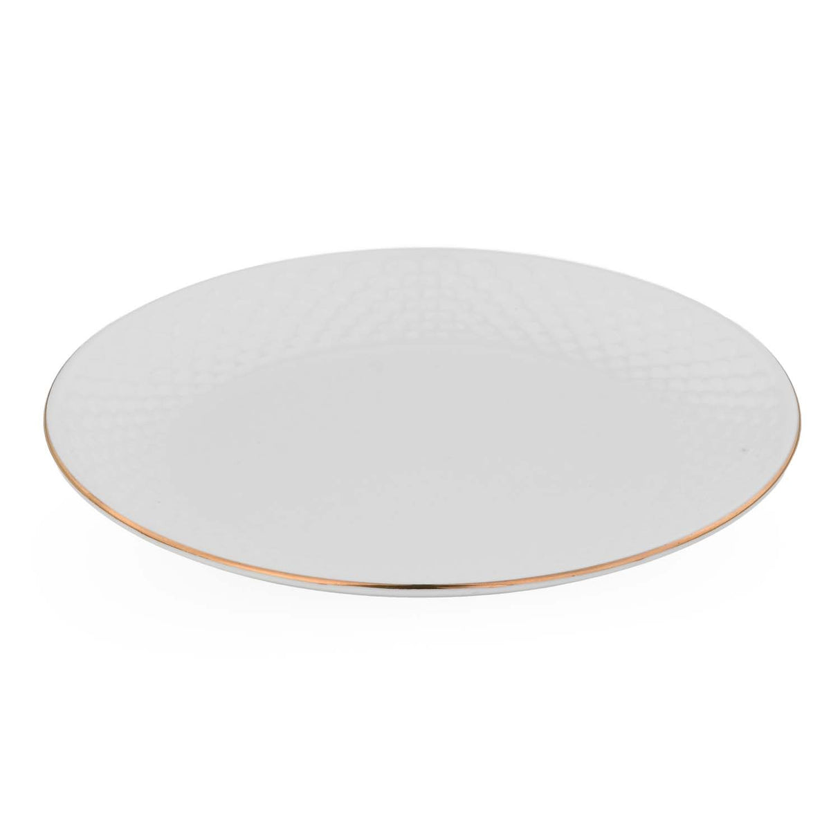 Ripple Porcelain 20 Piece Dinner Set- White