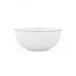 Ripple Porcelain 20 Piece Dinner Set- White