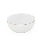 Ripple Porcelain 20 Piece Dinner Set- White