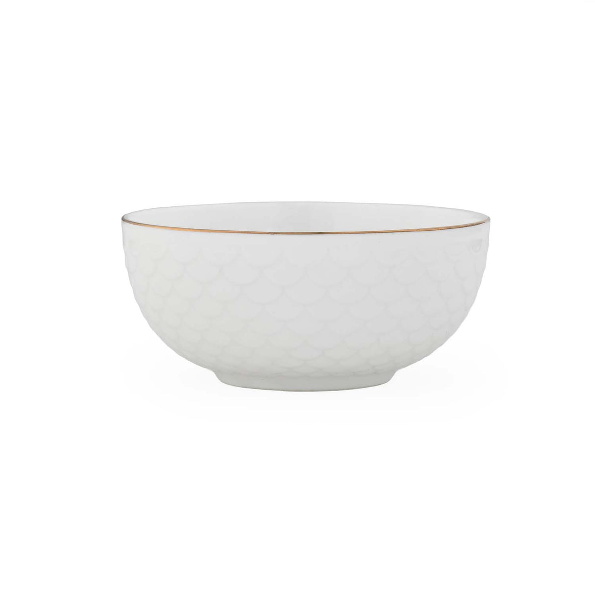 Ripple Porcelain 20 Piece Dinner Set- White