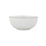 Ripple Porcelain 20 Piece Dinner Set- White