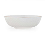 Ripple Porcelain 20 Piece Dinner Set- White