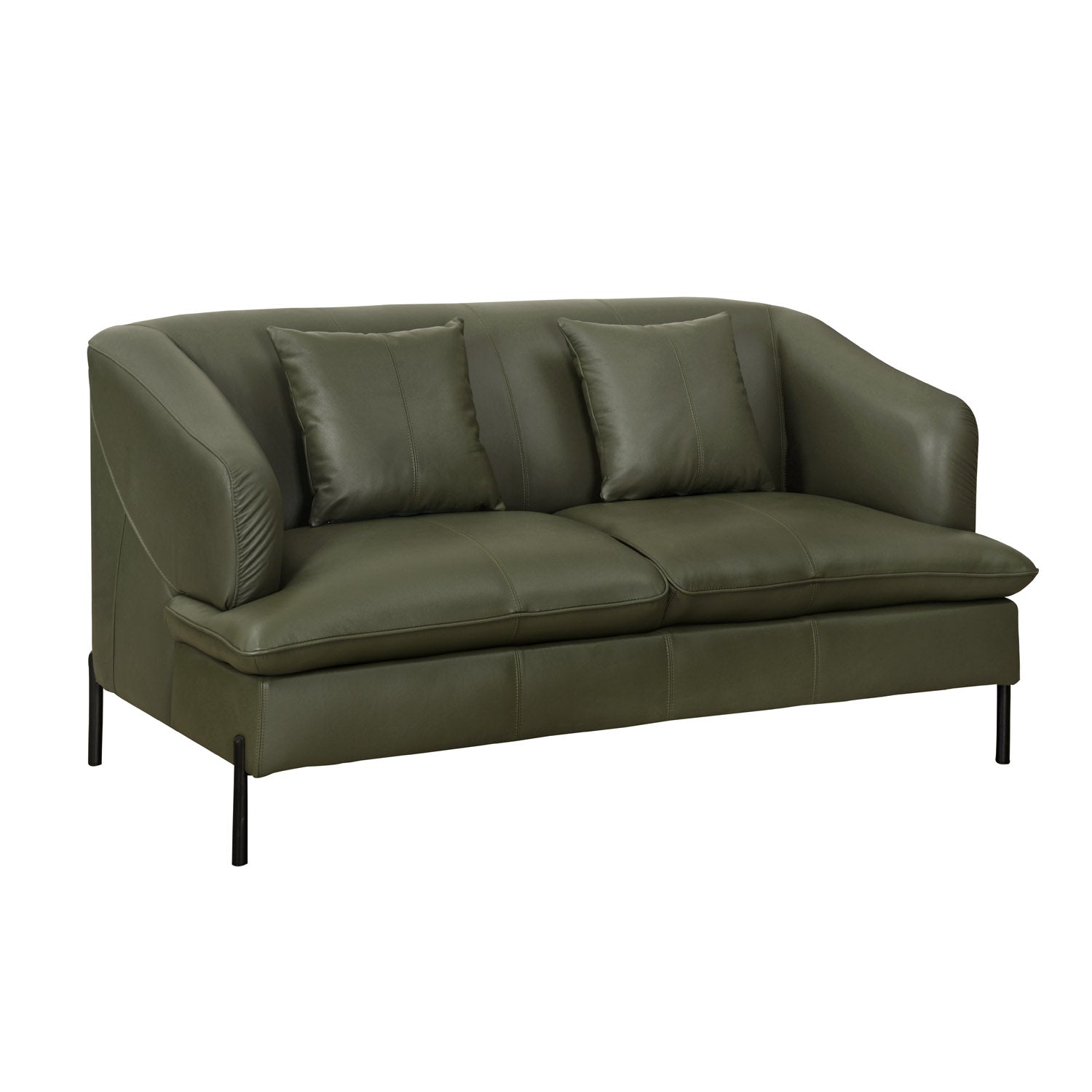Modena 2 Seater Sofa (Green)