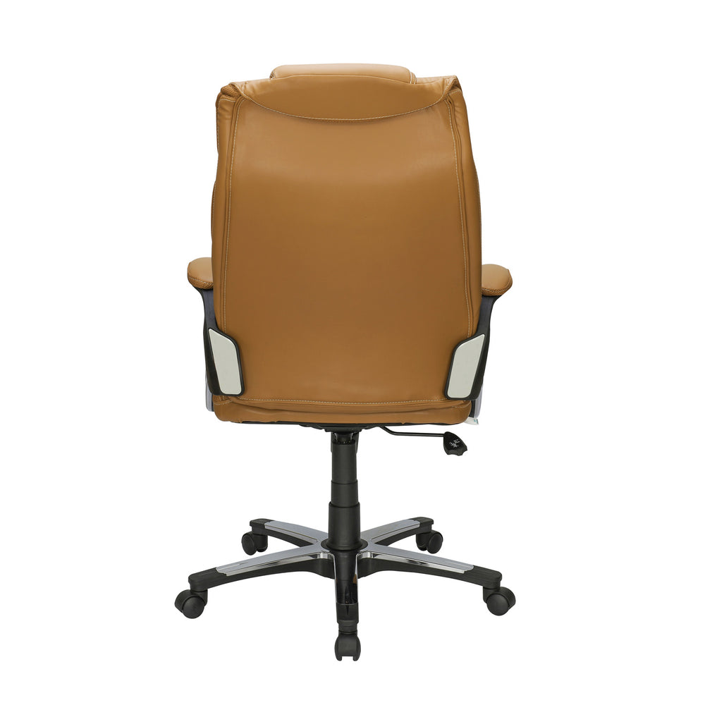 Trenvi High Back Office Chair (Tan)