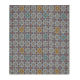 Turkish Stencil Pattern Double Bedsheet design 2