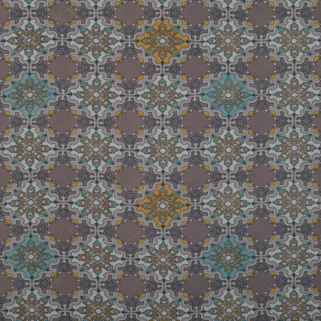 Turkish Stencil Pattern Double Bedsheet design 2
