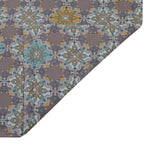 Turkish Stencil Pattern 4 Pieces Polyester Double Bedding Set (Multicolor)