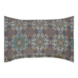 A Multicolored Rectangular Turkish Stencil Pattern pillow front view 2