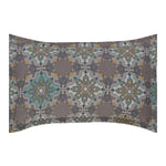 Turkish Stencil Pattern 4 Pieces Polyester Double Bedding Set (Multicolor)