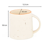 Stoneware 310 ml Coffee Mug- Cream