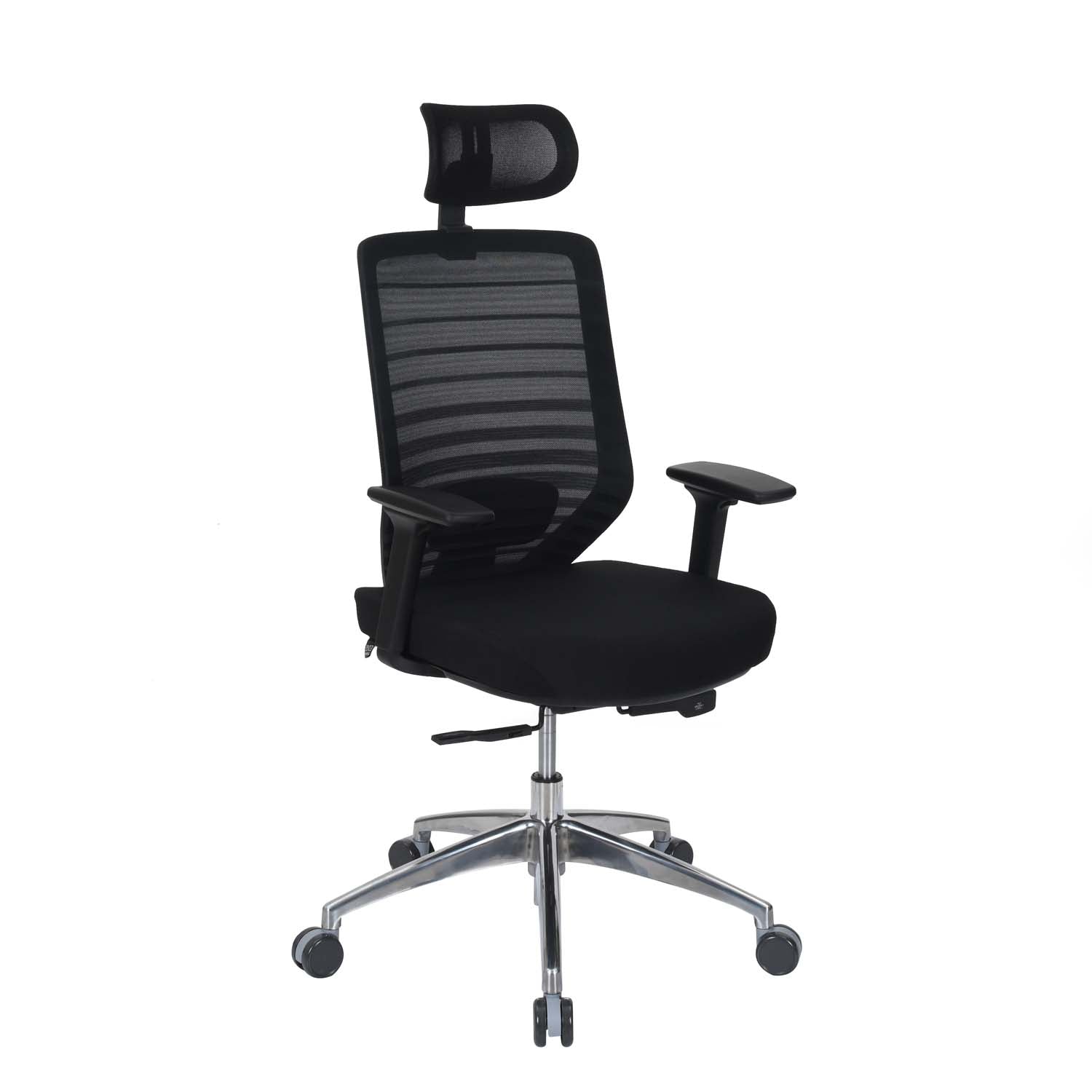 Poise Pro High Back Mesh Chair- Black