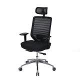 Poise Pro High Back Mesh Chair- Black