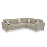 Copper Corner Sofa- Beige